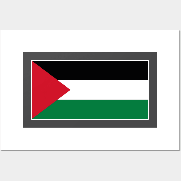 State of Palestine Flag Wall Art by DiegoCarvalho